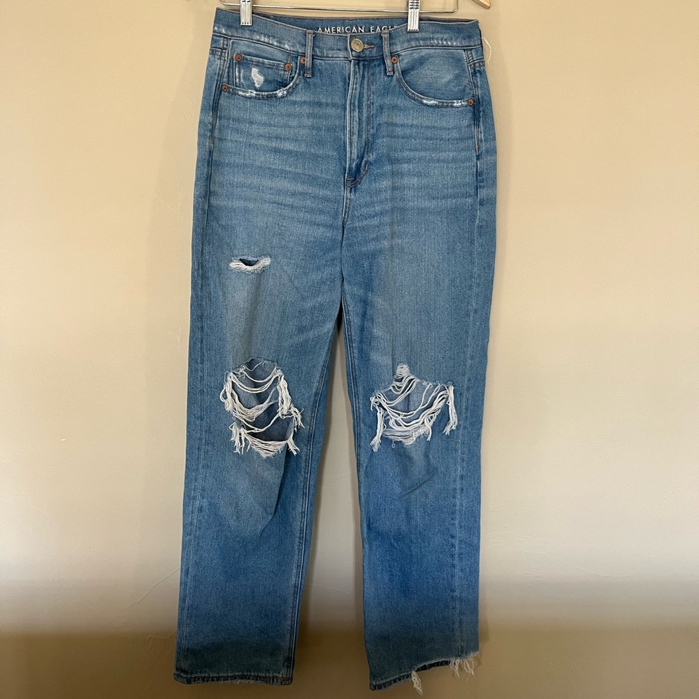American Eagle, baggy jeans, size 6